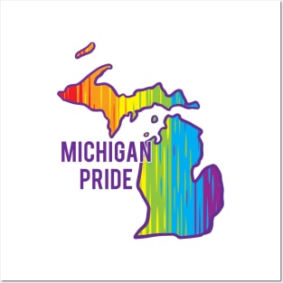 Michigan Pride Posters and Art